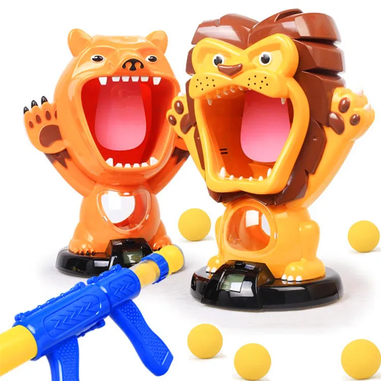 

Hit Me Duck Shooting Toy Gun Soft Bullet Children Gift Air Power Soft Bullet Gun Scoring Target
