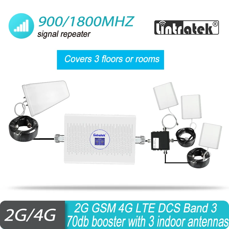 репитер Усилитель сотовой связи GSM 900 3G UMTS 2100 3g kw20l gw сигнал двухдиапазонный
