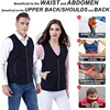 Winter Heated Vest Jacket for men women 5/8 Areas Jacket Heated Heating Warmer USB Tactical Jacket Thermal Vest Body Waistcoat 5