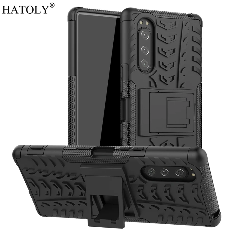 

For Sony Xperia 5 Case Armor Shell Heavy Duty Hard Rubber TPU Phone Cover for Sony Xperia 5 Protective Case for Sony Xperia 5
