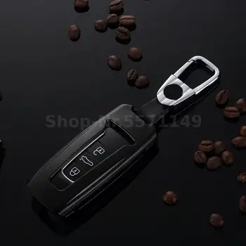 

High quality Car Key Cover Shell Key Case Protector Styling Refit Car Accessories For Volkswagen Touareg 2018 2019