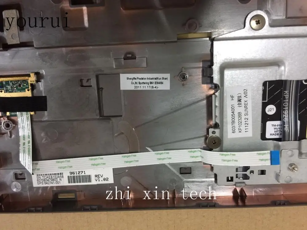 Чехол для клавиатуры yourui для hp Probook 6460B 6470B 6475B plamreest, верхняя крышка корпуса 642741-001