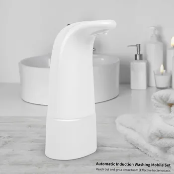 

250ML Automatic Sensor Soap Dispenser ABS Smart Liquid Soap Distributor for Home Bathroom Washing Hand Sensor Machine #LR2