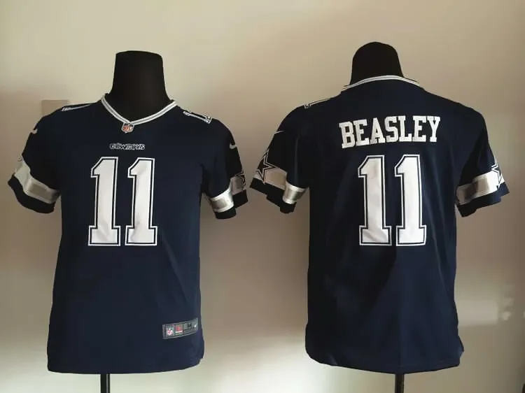 Прошитая молодежная одежда Dallas s для детей 11 Cole besley 50 Sean Lee Вышивка Логотипы Размер s до XL Джерси - Цвет: Черный