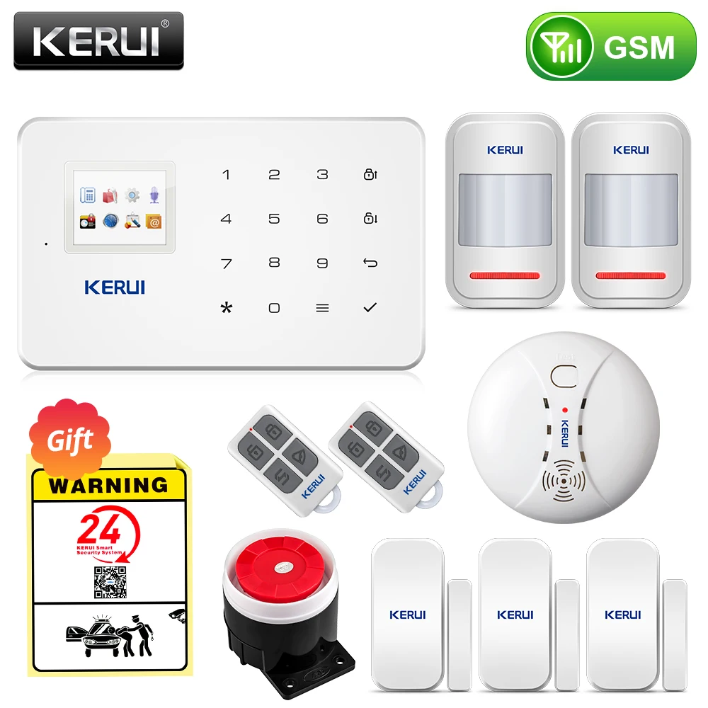 KERUI GSM охранная сигнализация Русская прошивка Дистанционное ...