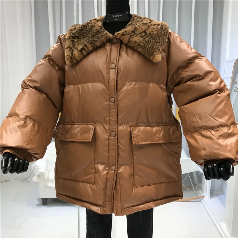 Ropa De Invierno Para Mujer однотонные уличные корейские модные женские куртки на пуговицах зимняя женская одежда