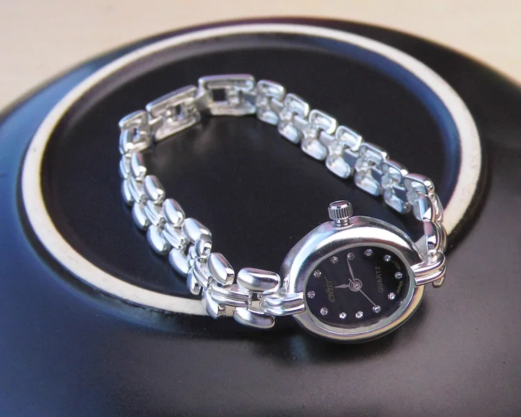 Top Brand Luxury New Wristwatch Women 925 sterling silver Quartz Female Watch fashion Popular classic retro Ladies Clock