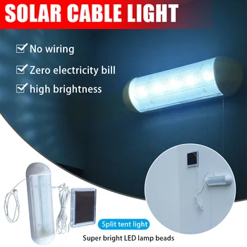 

5 LED Solar Powered Garden Shed Light Rechargeable Garage Stable Lamp VJ-Drop