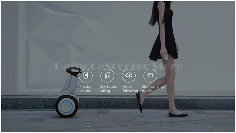 Daibot Smart Electric Scooter 10 Inch 2 Wheel Self Balancing Scooters With APPBluetooth Speaker Protable Oxboard Hoverboard  (1)