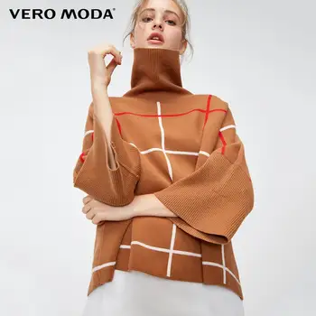 

Vero Moda Women's Loose Fit High-Neck 3/4 Sleeves Knit | 319125501