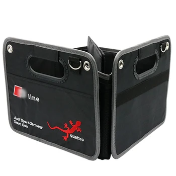 

Car Styling Auto Accessories Trunk Storage Foldable Container Bags Box for Audi A5 A4 B8 B6 B7 B5 A3 Q7 Q5 A1 A6 C5 C6 Tt Q3