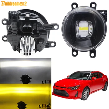 

Fog Light Assembly For Scion tC 2011 2012 2013 Car Front Bumper LED Lens Fog Lamp DRL Daytime Running Light H11 12V
