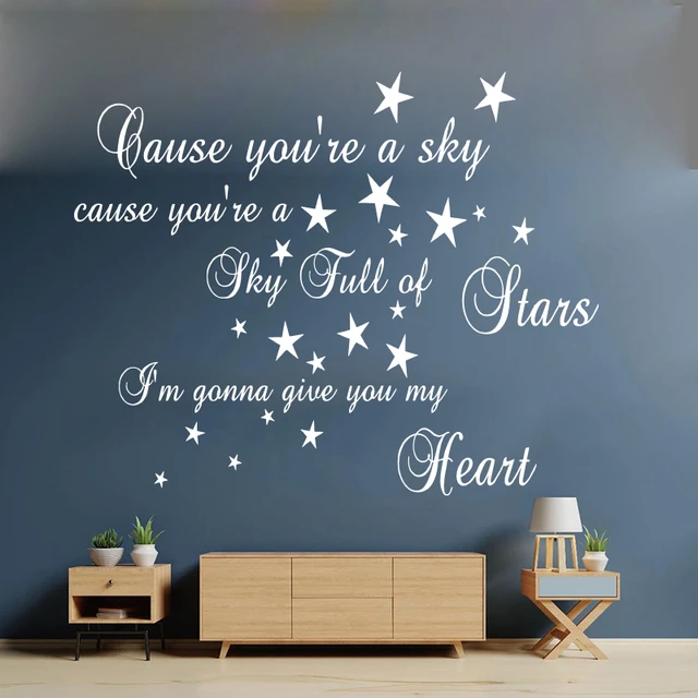 Leia a letra e tradução de 'A Sky Full Of Stars