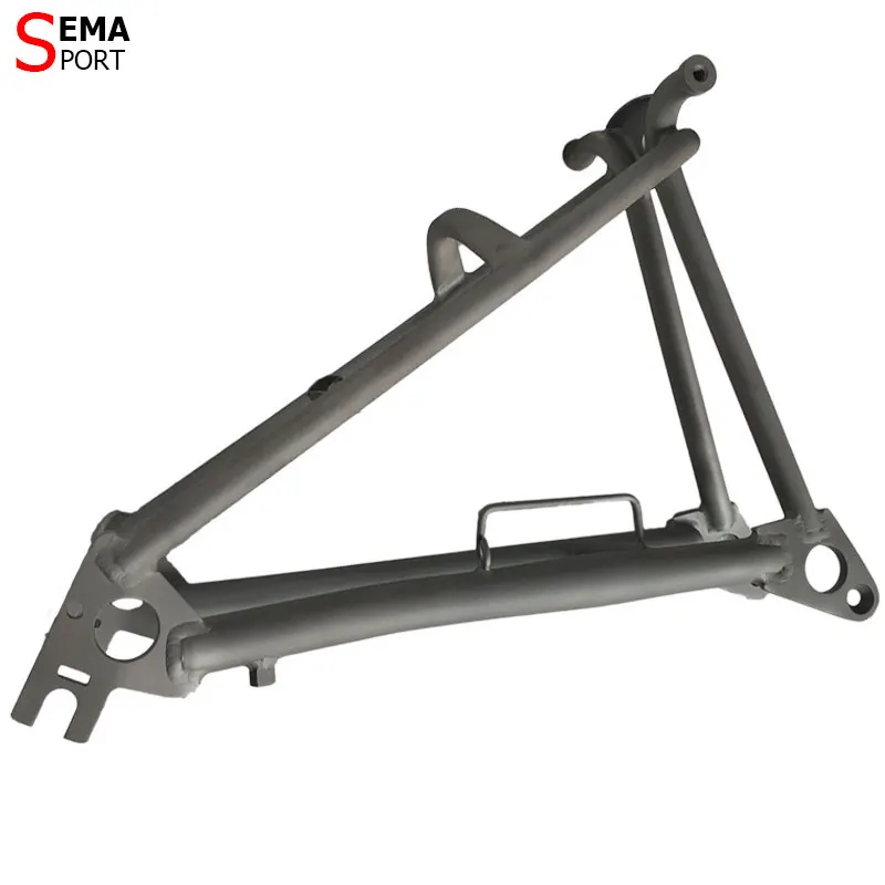 Титановая задняя вилка Brompton Super светильник 394 г SEMA 16 дюймов Треугольная рама
