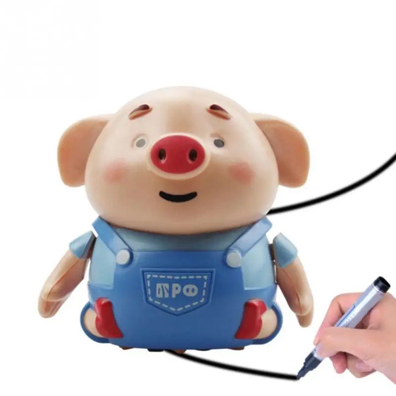 1 шт. новейшая интересная ручка-Игрушка usb зарядка Автоматическая Индукционная ручка модель обучающая детская игрушка с ручкой свинья