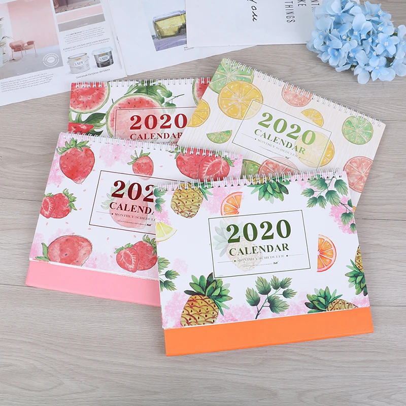 Watermelon Lemon Fresh Fruit Series Calendar DIY Desk Calendar Daily Schedule Planner.07~.12