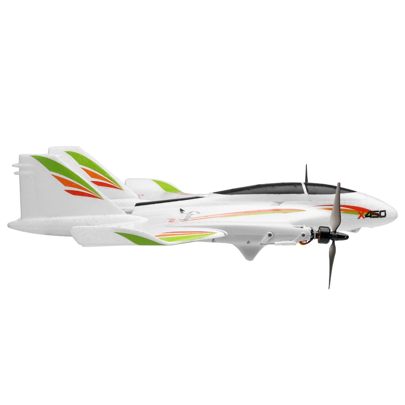 Новинка оригинальный радиоуправляемый самолет WLtoys XK X450 6 канальный бесщеточный