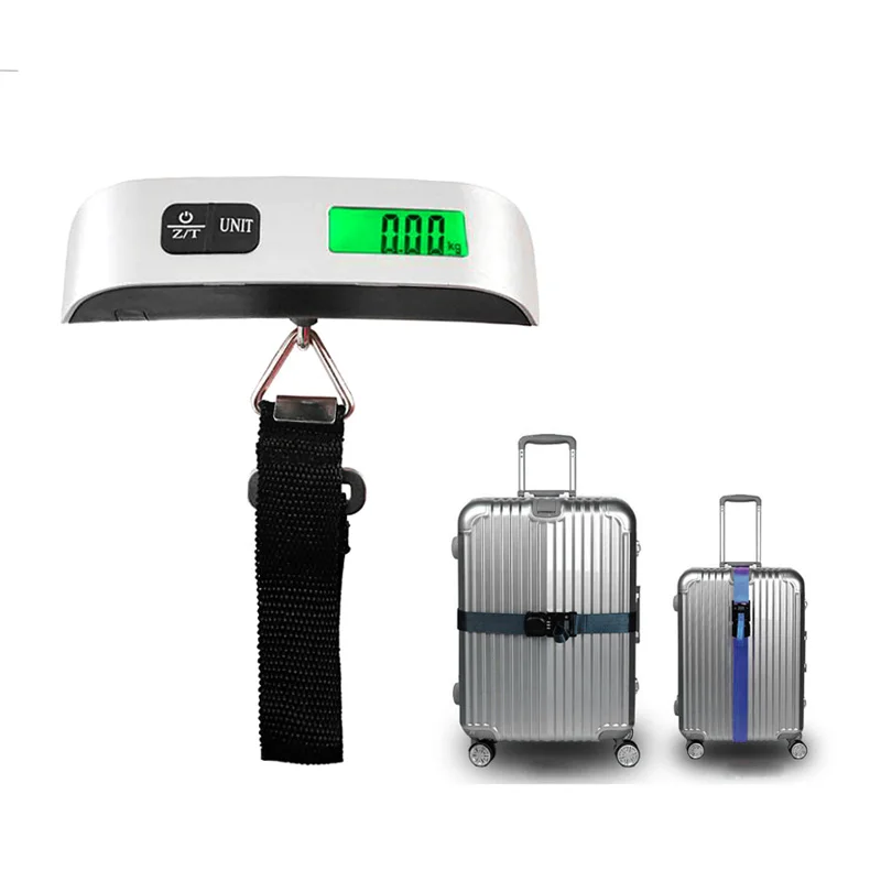 Digital Elecroic Portable Luggage Suitcase Travel Bag Weight Hanging Scal H1