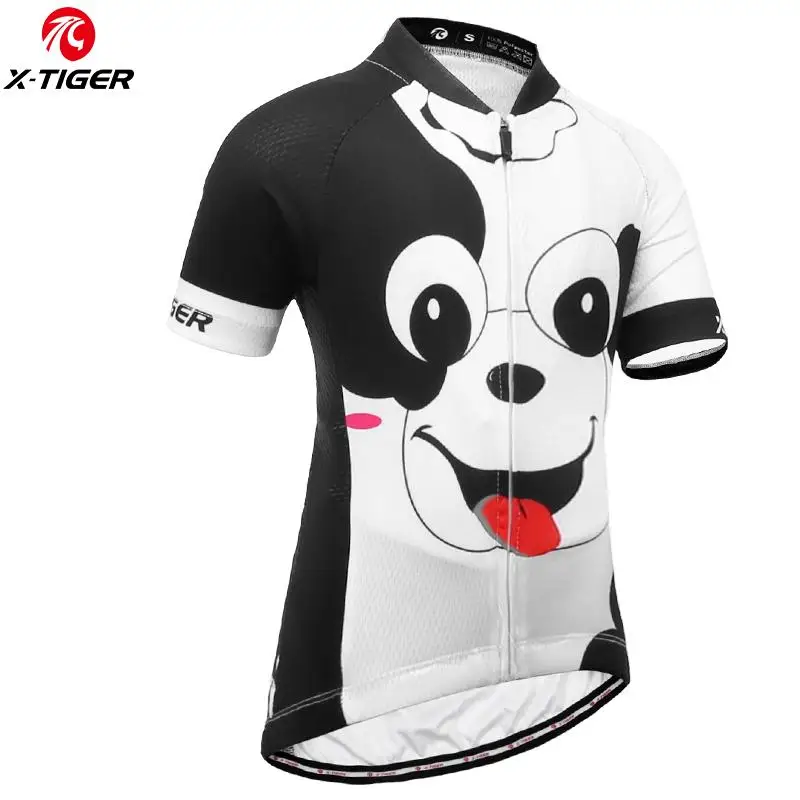 X-TIGER XC-DY-235 Summer Boys Girls Cycling Jerseys Anti-UV
