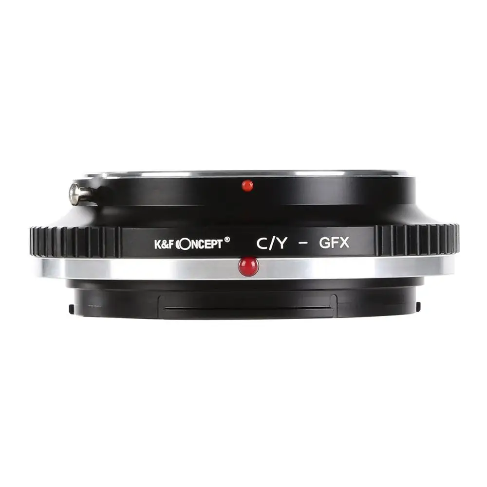 K& F адаптер для объектива адаптер для Contax/Yashica CY C/Y Крепление объектива для Fujifilm G-Mount GFX беззеркальных цифровых камер
