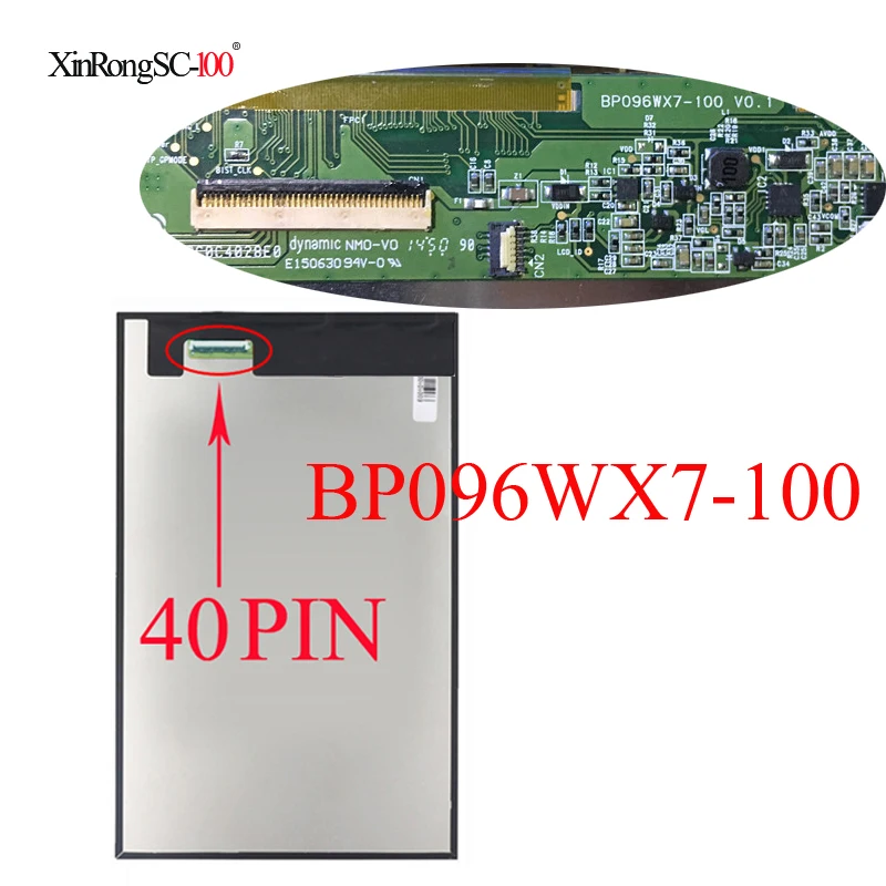 BP096WX1-100 BP096WX7-100 FPC-BF0119B40IB TV096WXM-NHO 9,6 дюймов samsung SM-T560 T560 T561 Ginzzu GT-X870 ЖК-дисплей экран