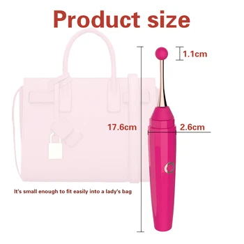 Vibrators For Women G spot Clitoris Stimulator Masturbation Mini High Frequency Vibration Magnetic Vibrator For Adult Sex Toys 6