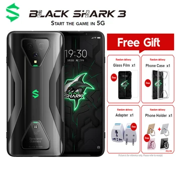 

Xiaomi Black Shark 3 Internation Version 5G Gaming Smartphone 8GB 128GB 6.67" Snapdragon 865 64MP 65W 5G Game Mobile Phone