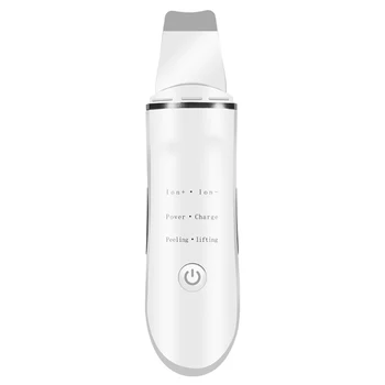 

2019 best price Ladies portable new wireless charging ultrasonic skin scrubber for sale