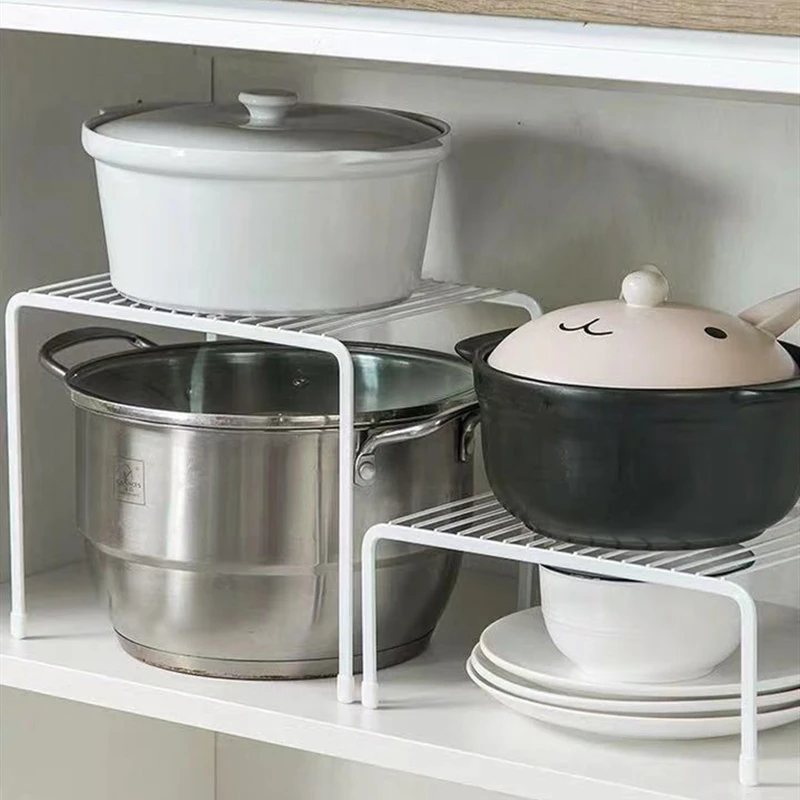 Home Closet Organizer Storage Shelf for Kitchen Rack Space Saving Shelf Kitchen Organizer Wardrobe Shoe Organizers Saving Space