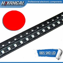 1pcs 레드 0805 smd led 다이오드 빛 새롭고 원래 hjxrhgal(China)