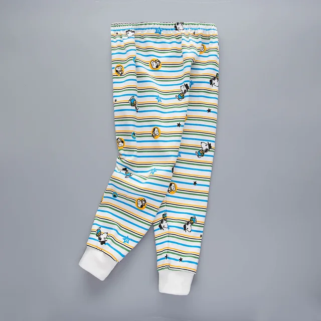 Cartoon Children Pants Boys Girls Pure Cotton Trousers Sports Pants 0-10 Years Old Spring Autumn Winter Pure Cotton Casual Pants LvTiaoWen