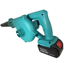 Kanduo 21v sem fio caracol ventilador de acampamento ventilador incêndio grande bateria turbina bombeamento e soprando 2 em 1 compatível makita18v bateria