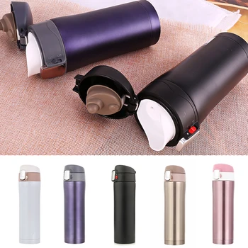 

2019 New Drinkware Travel Drink Bottle Insulated Coffee Holder Kettle Stainless Steel Thermal Insulation Water Bottles Solid Mug