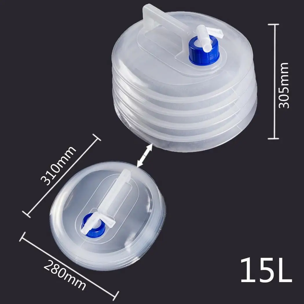 Durable Practical Car Folding Water Bucket Outdoor Car, Sport 3L, 5L, 8L, 10L, 15L Water Bottle