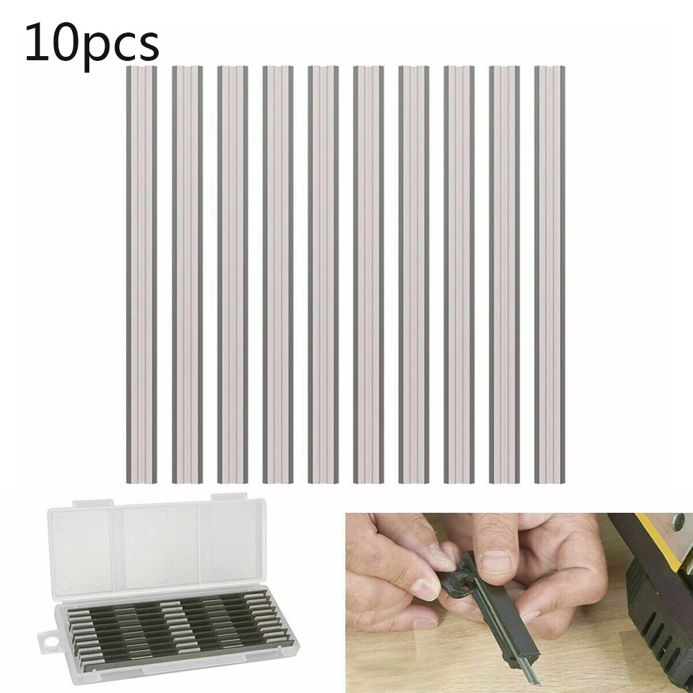10Pcs 82mm Carbide Planer Blade Reversible Wood Electric Planer For Makita BOSCH Power Tools Grinders Woodworking Machinery Part ► Photo 2/4