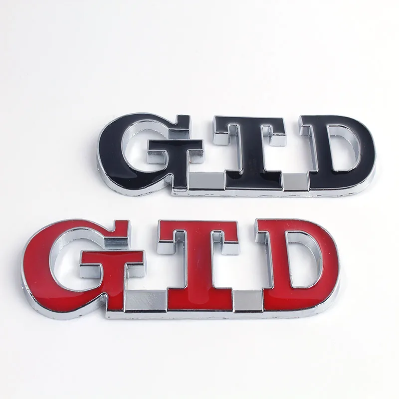 Автомобильный Стайлинг GTD 3D металлическая искусственная значок из цинкового