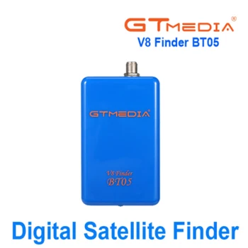 

GTmedia V8 Finder BT05 support android and ios system 1080p bluetooth sat finder li-on battery inside DVBS2 satellite finder