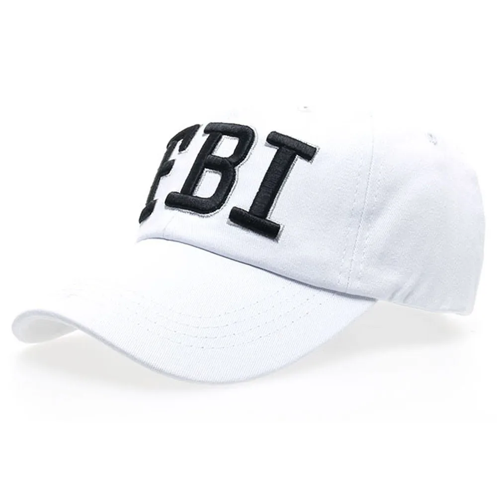 Бейсбольная кепка с буквенным принтом для женщин и мужчин, джинсовая бейсболка в стиле хип-хоп, плоская кепка с принтом Fbi, бейсбольная кепка Gorra Hombre Casquette Homme, кепки