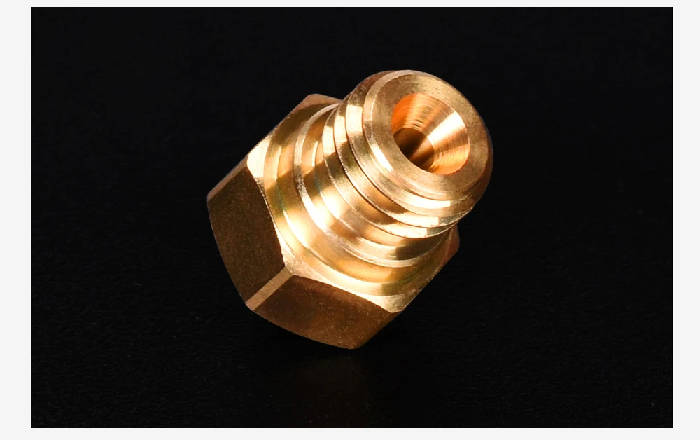 GmFive высокое качество MK10 насадка MK10 латунная насадка M7 J-head Hotend цельнометаллический экструдер 0,2/0,4/0,6/0,8 мм 1,75 мм нити