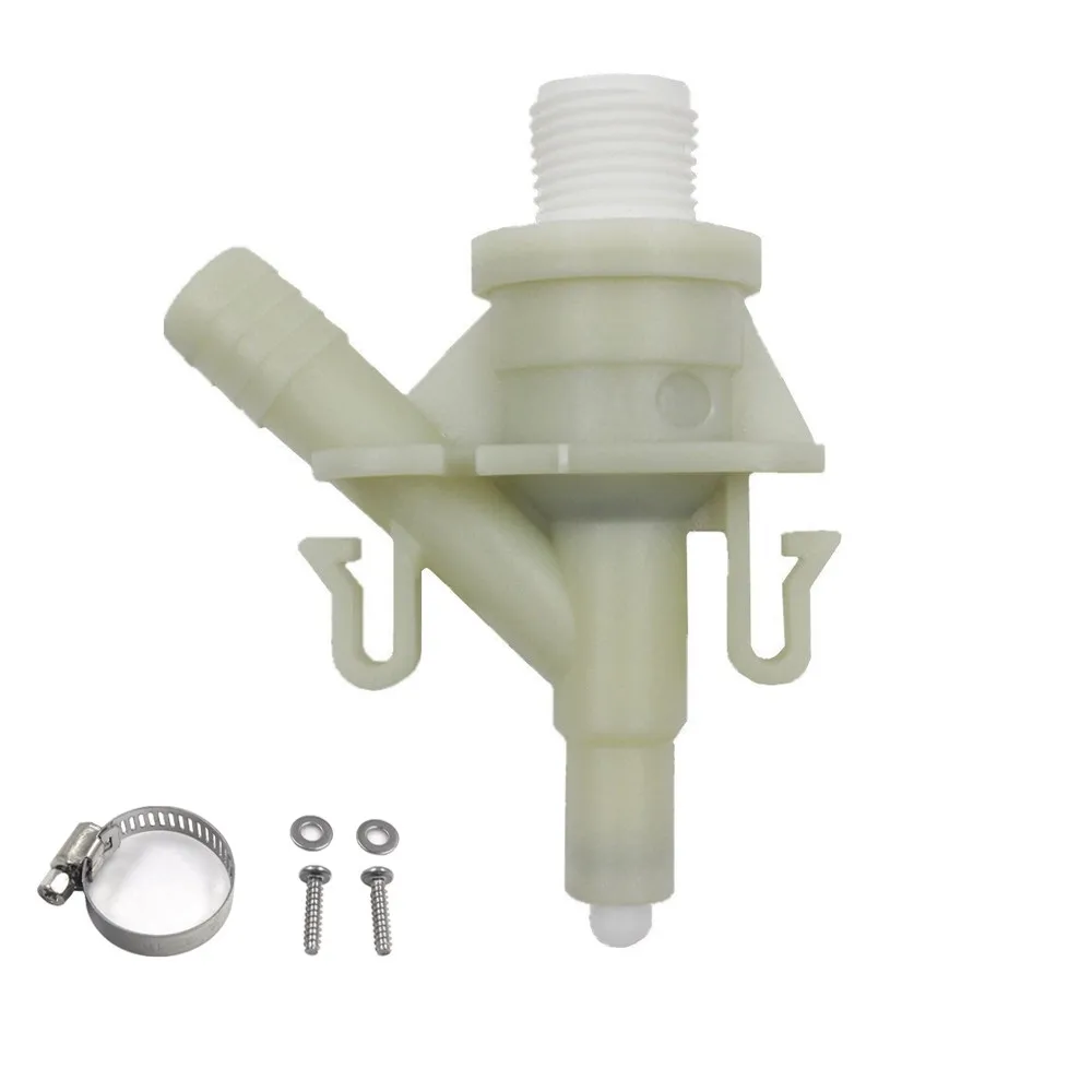 385311641 Plastic Water Valve Kit Durable for 300 310 320 Series - for Sealand Marine Toilet Replacement