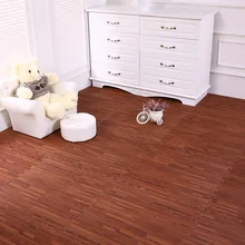 Неделя восемь имитация дерева-зерна 60x60x1 см водонепроницаемый коврик большой размер спальня напольный коврик для ползания