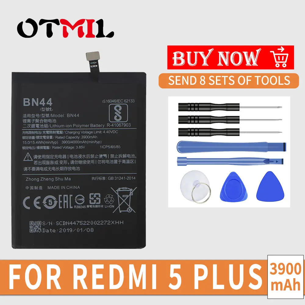 OTMIL 5,9" ЖК-дисплей для XIAOMI Redmi 5 Plus ЖК-дисплей сенсорный экран с рамкой дигитайзер Замена для XIAOMI Redmi 5 Plus дисплей
