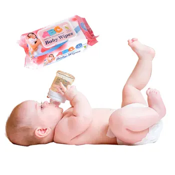 

Baby Gently Sensitive Wet Wipes For Hands Portable Thicken Wet Tissues Reusable Lid Outdoor Cleaning Wet Paper High Quality