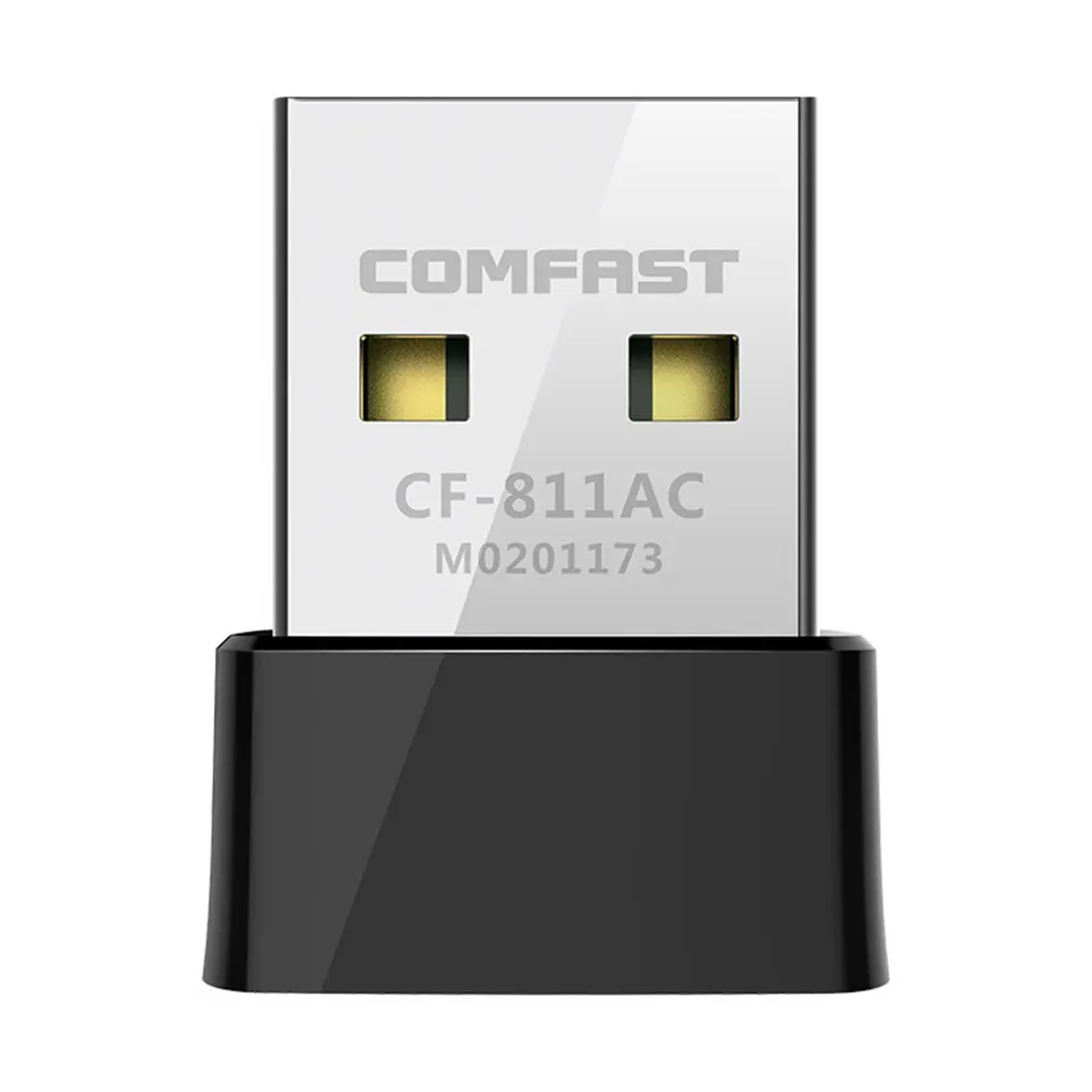 Двухдиапазонный беспроводной usb-адаптер для ПК 650 Мбит/с 2 4 + 5 ГГц 802.11n/g/b/ac |