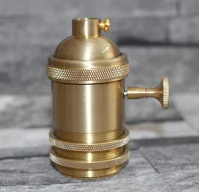 Винтажный патрон E27 держатель лампы с выключателем Цоколь лампы|e27 lamp holder|lamp