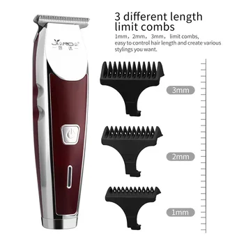 

Rechargeable Hair Trimmer Cordless Shear Hair Clipper Powerful Hair Cutting Machine Haircut Head R Shape Edge Adult Razor Cutter