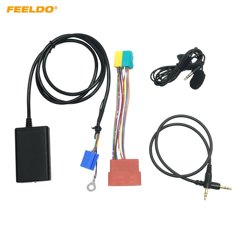 

FEELDO Car Digital CD Changer USB/AUX/MIC/Bluetooth Media Player For Volkswagen/Audi/Skoda/Seat(1990's~2000's) #HQ6802