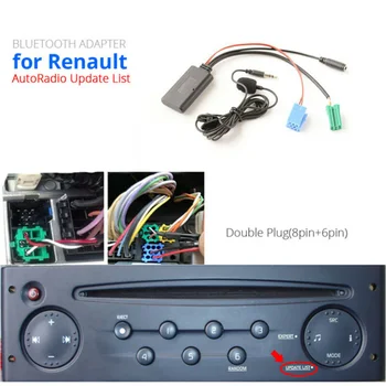 

Stereo Adapter Audio AUX Cable For Renault 2005-11 Car Bluetooth 5.0 Newest