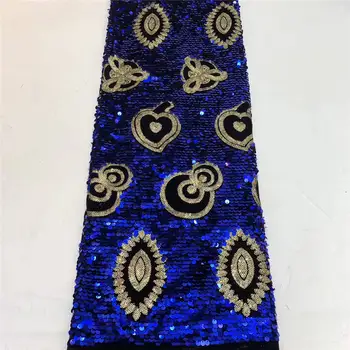 

Latest Sequins Lace Fabric High Quality African French Tulle Lace Fabric Embroidery Wedding For African Lace Material 3118b