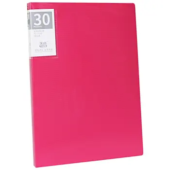

TIANSE 30 Pages Multilayer A4 File Folder Insert Loose Leaf Book Colorful Student Music Book Folder Data Book